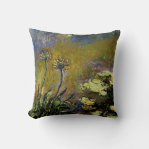 The Agapanthus Throw Pillow