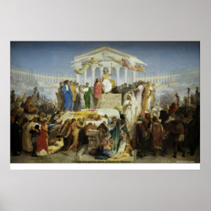 The Age of Augustus, Birth of Christ by Gerome Poster