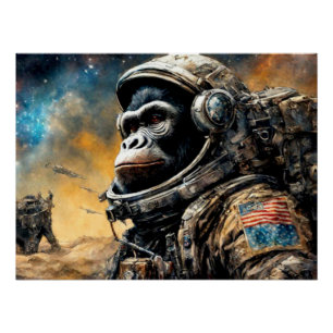 THE AGE OF STEEL-GORILLA 4 POSTER