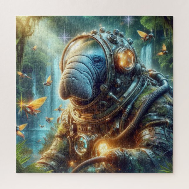 THE AGE OF STEEL-MANATEE 4 JIGSAW PUZZLE (Vertical)