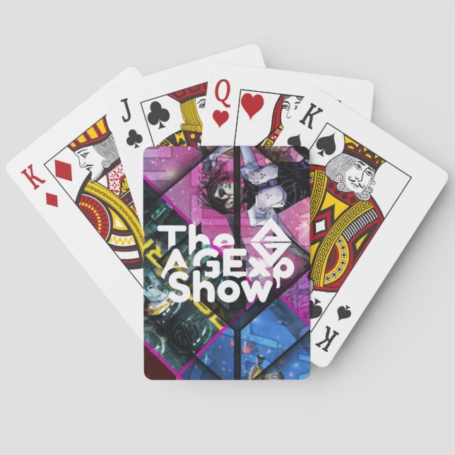 The AGExp Show Playing Cards that Condone Cheating (Back)