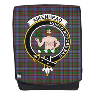 The Aikenhead Clan Crest Tartan Plaid Backpack