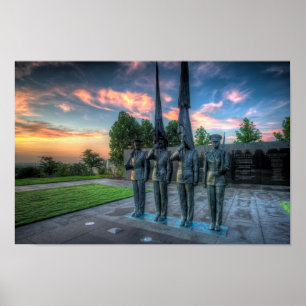The Air Force Memorial Poster