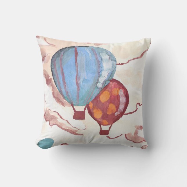 The Air I Breathe by AnyaC Throw Pillow (Front)