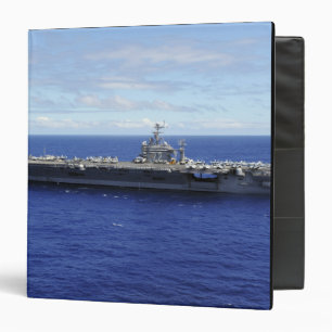 The aircraft carrier USS Abraham Lincoln 2 Binder