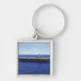 The aircraft carrier USS Abraham Lincoln 2 Keychain