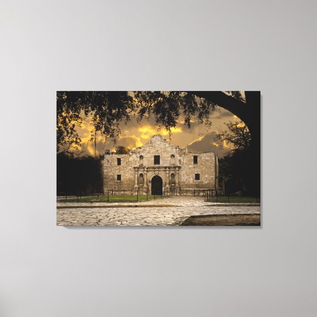 The Alamo Canvas Print (Front)