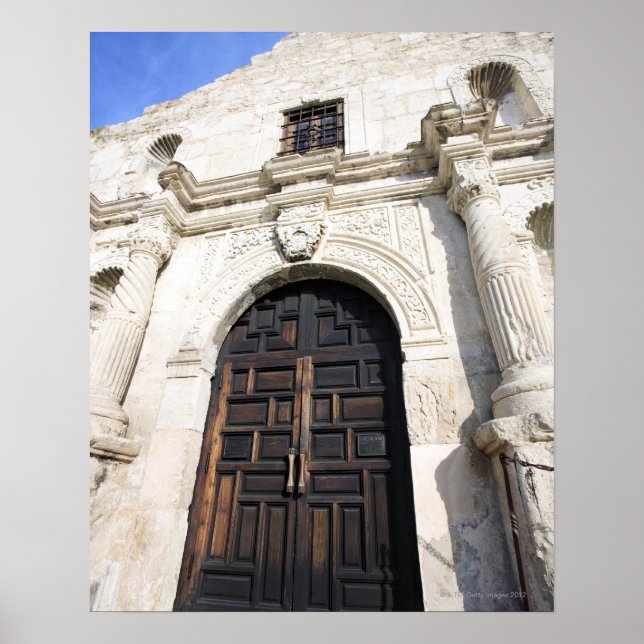 The Alamo in San Antonio, Texas Poster (Front)