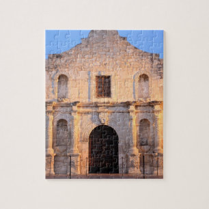 The Alamo Mission in modern day San Antonio, Jigsaw Puzzle
