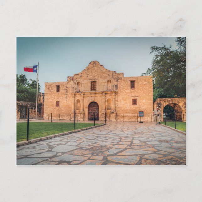The Alamo Postcard (Front)