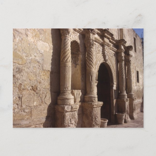 The ALAMO-Shrine of Texas Liberty Postcard (Front)