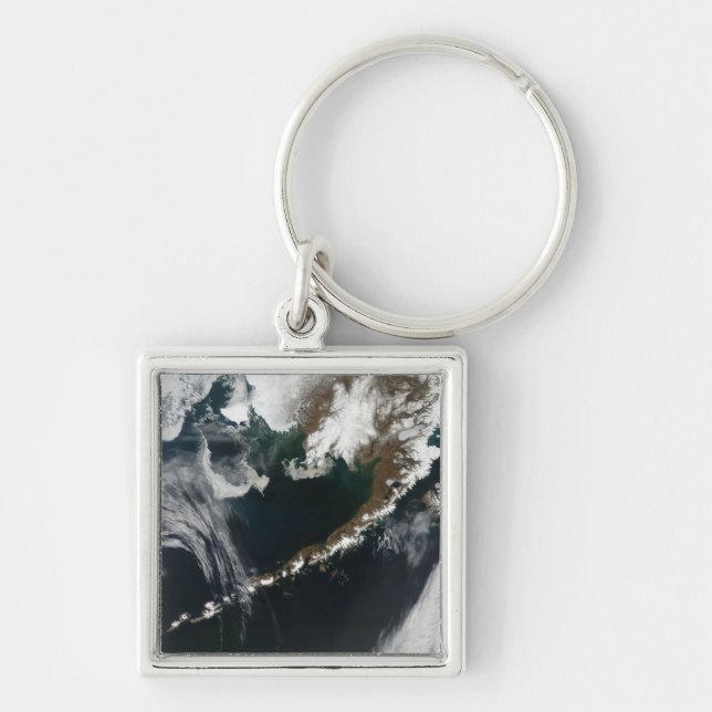 The Alaskan Peninsula and Aleutian Islands Keychain (Front)