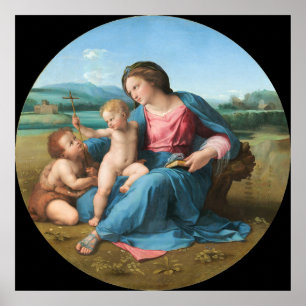 The Alba Madonna - Raphael Fine Art Poster