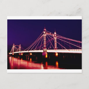 The Albert Bridge London Postcard