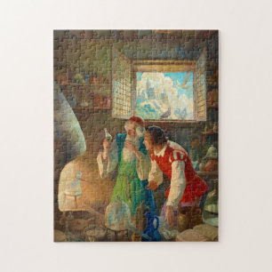 The Alchemist by Newell Convers Wyeth Jigsaw Puzzle
