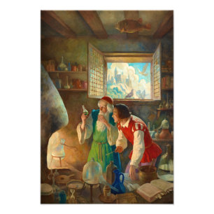 The Alchemist by Newell Convers Wyeth Photo Print