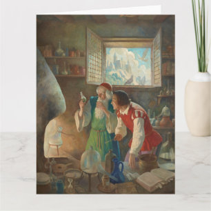 The Alchemist, c. 1937 by N.C. Wyeth Card