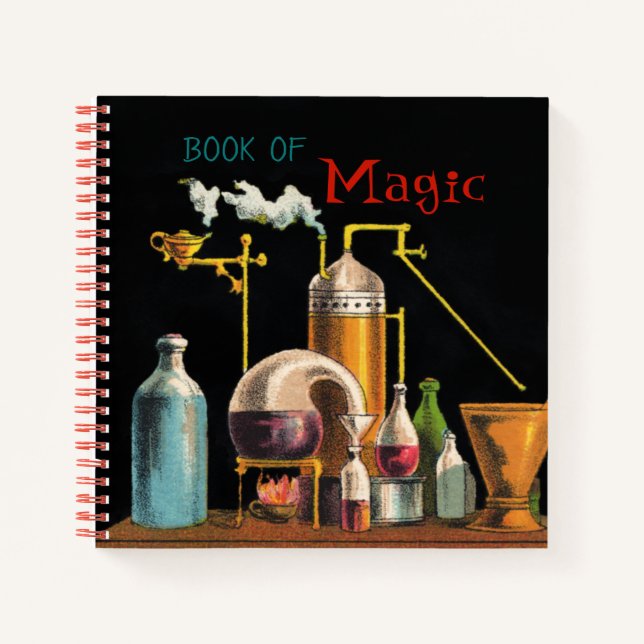The Alchemist Mad Scientist Notebook (Front)