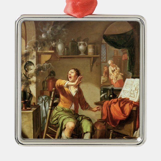 The Alchemist Metal Ornament (Front)
