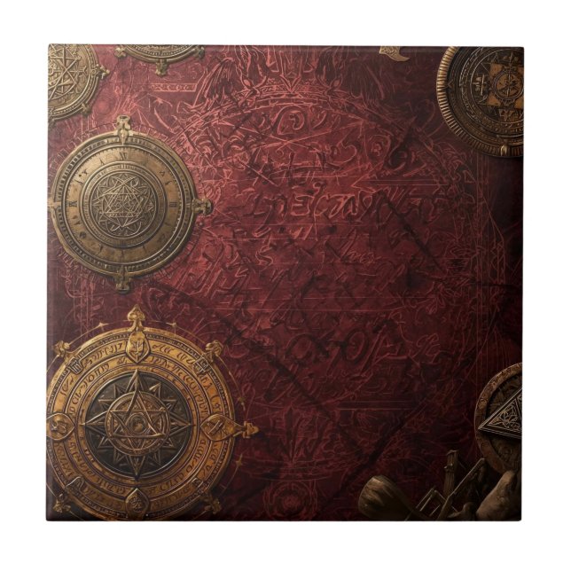 The Alchemist’s Chartroom Tile (Front)