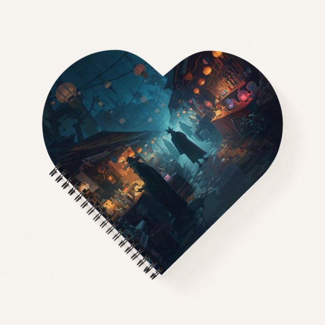 The Alchemist’s Lanterns Notebook (Front)