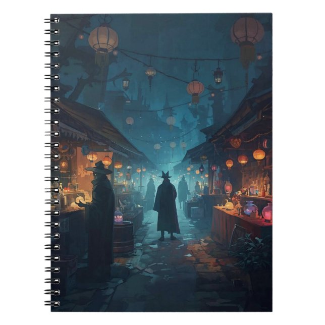 The Alchemist’s Lanterns Notebook (Front)