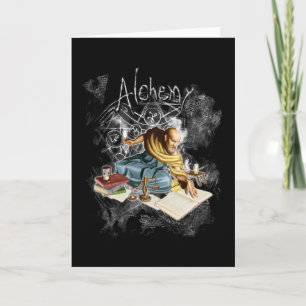 The Alchemist   Science and Magic Card