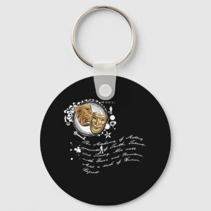 The Alchemy of Acting Keychain