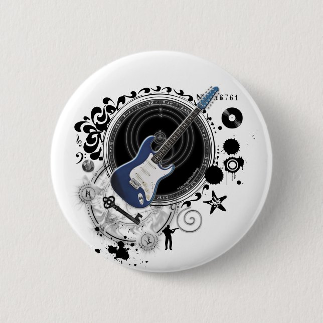 The Alchemy of Music Image 2 Inch Round Button (Front)