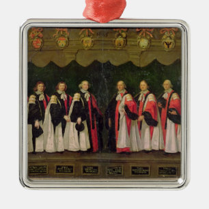 The Aldermen of 1644-45 Metal Ornament
