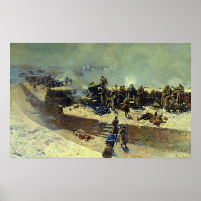 The Alexander battery attacking the Poster (Front)