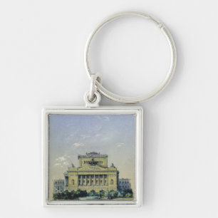 The Alexander Theatre in St. Petersburg, 1841 Keychain