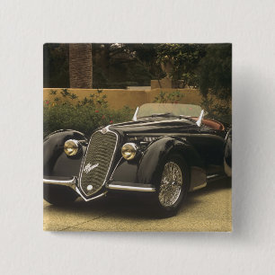 The Alfa Romeo 8C 2900B is a very rare and very 2 Inch Square Button