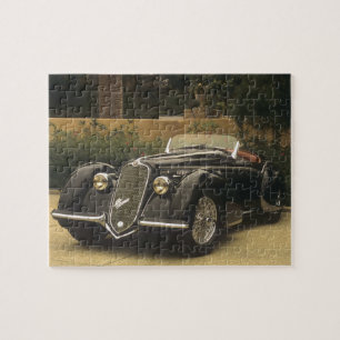 The Alfa Romeo 8C 2900B is a very rare and very Jigsaw Puzzle