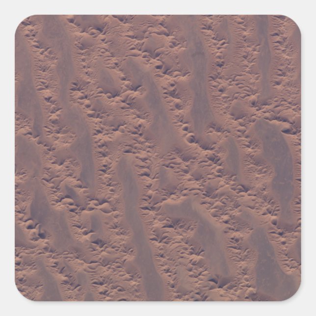 The Algerian desert Square Sticker (Front)