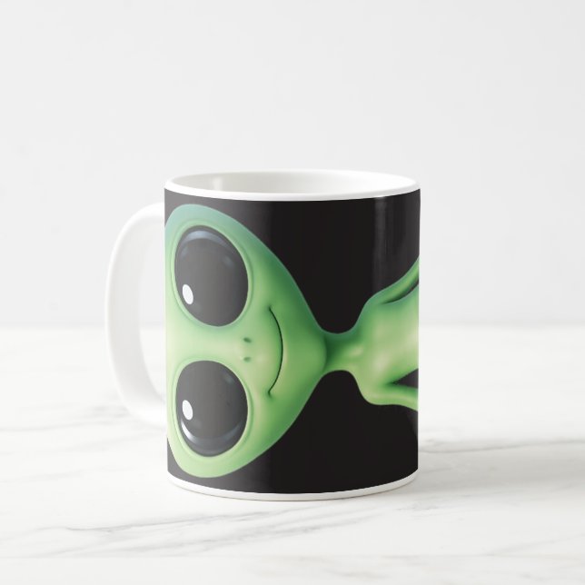The Alien Coffee Mug (Front Left)