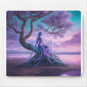 The Alien Who Fell to Earth (Under a Tree) Mouse Pad