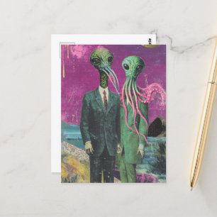 The Aliens Postcard