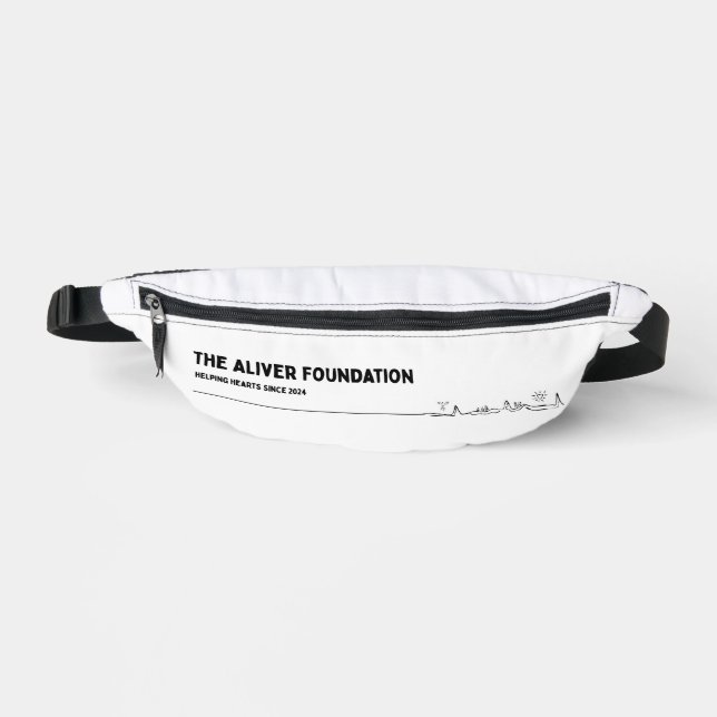 The Aliver Foundation Fanny Pack / Belt Bag (Front)