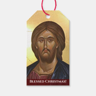 The All-Ruling Christ - Eastern Orthodox Icon  Gift Tags