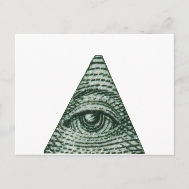The All Seeing Eye Postcard (Front)