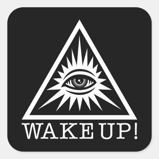 The all seeing eye sticker (Front)
