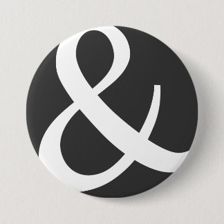 The Almighty Ampersand 3 Inch Round Button