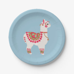 The Alpaca Paper Plate