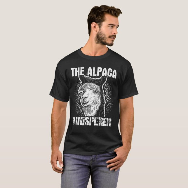 The Alpaca Whisperer Shirt (Front Full)