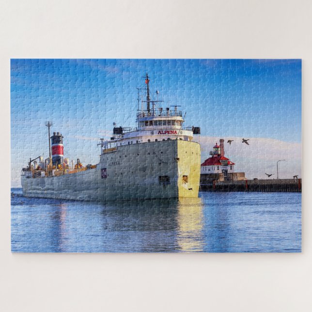 The Alpena Ship Duluth Minnesota Jigsaw Puzzle (Horizontal)