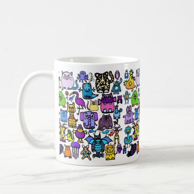 "the alphabet book" - Mug (Left)