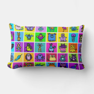 "the alphabet book" & penguins pillow - lumbar