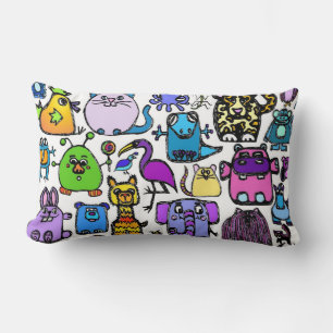 ''the alphabet book" pillow - lumbar