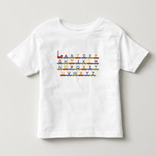 The Alphabet Train Toddler T-shirt